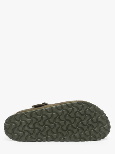 Slippers Uit Leder Birkenstock Groen women 1024714 ander zicht 4