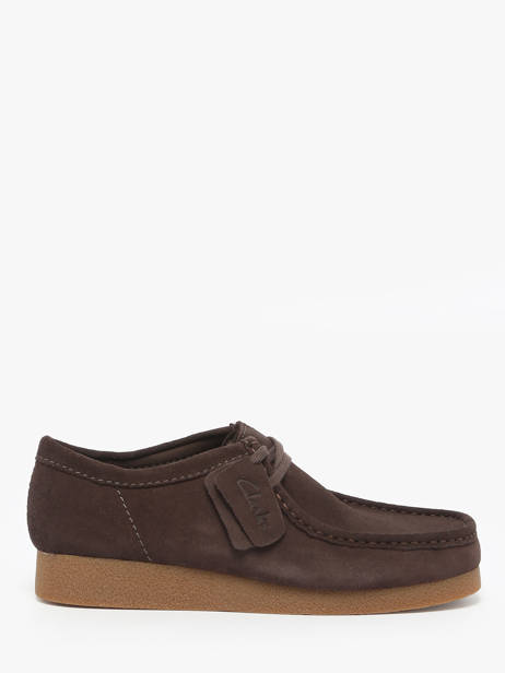 Mocassins Uit Leder Clarks Bruin men 26178279