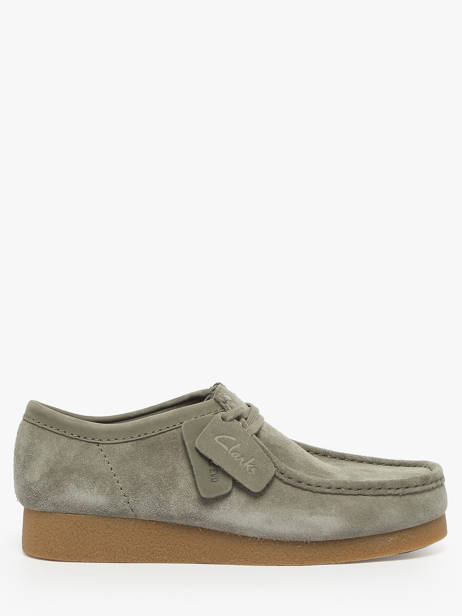 Mocassins Uit Leder Clarks Groen men 26183447