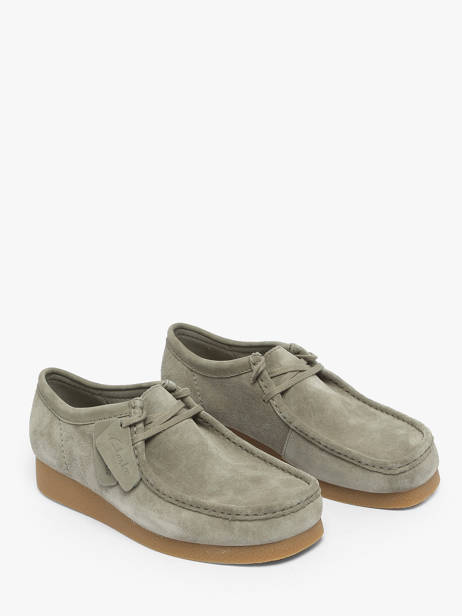 Mocassins Uit Leder Clarks Groen men 26183447 ander zicht 1
