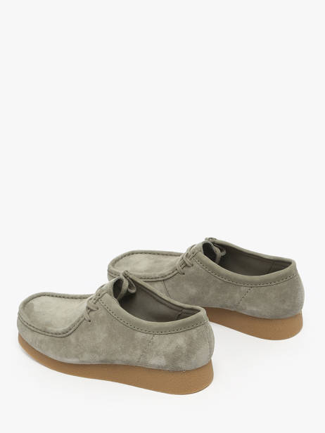 Mocassins Uit Leder Clarks Groen men 26183447 ander zicht 2