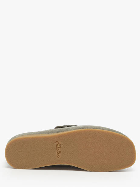 Mocassins Uit Leder Clarks Groen men 26183447 ander zicht 4