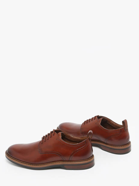 Derby Veterschoenen Uit Leder Clarks Bruin men 26183252 ander zicht 2