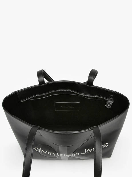 Schoudertas Sculpted Calvin klein jeans Zwart sculpted K610276 ander zicht 3