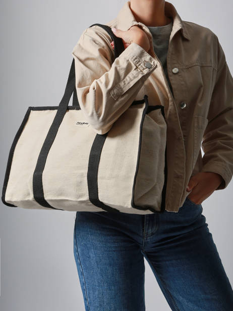 Schoudertas Jute Jute Hindbag Beige jute JU ander zicht 1