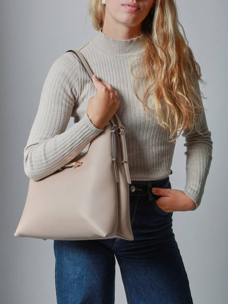 Schoudertas Lefia Guess Beige lefia BG964402 ander zicht 1