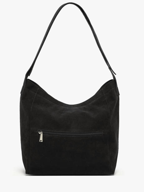 Schoudertas Suèdine Kba Lancaster Zwart suedine kba 62 ander zicht 4