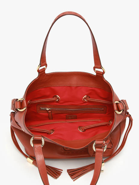 Bucket Bag M Premier Flirt Leder Lancel Rood premier flirt A10110 ander zicht 4