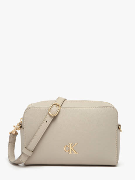 Cross Body Tas Sculpted Gerecycleerd Polyester Calvin klein jeans Beige sculpted 4K3162G