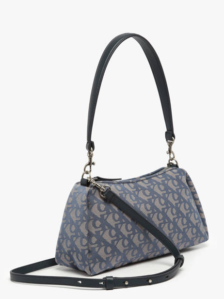 Schoudertas Monogram Gerecycleerd Polyester Calvin klein jeans Blauw monogram 4K3142G ander zicht 2