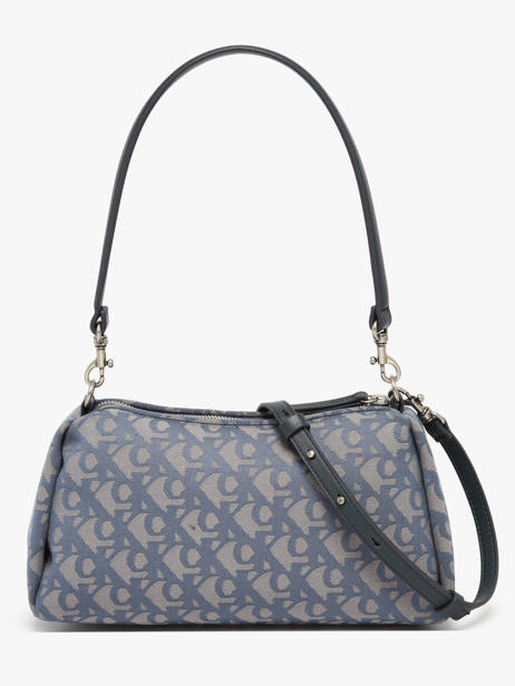 Schoudertas Monogram Gerecycleerd Polyester Calvin klein jeans Blauw monogram 4K3142G ander zicht 4