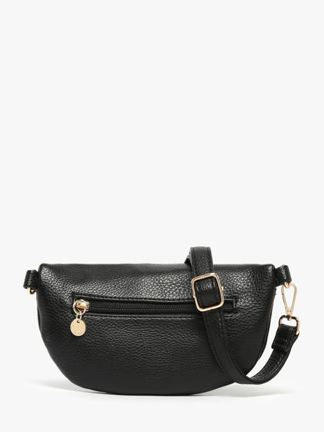 Heuptasje Lulu castagnette Zwart zip ZINH ander zicht 4
