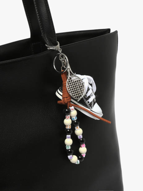 Bag Charm Tennis Shoe Miniprix Zwart charms SH ander zicht 1