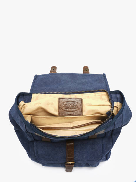 Rugzak Navy Von dutch Blauw bags NAVY ander zicht 2