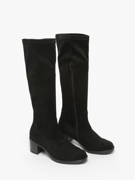 Laarzen Met Hak Remonte Zwart women - D2A76-00 ander zicht 2