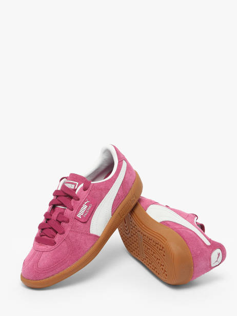 Sneakers Uit Leder Puma Roze women 39646372 ander zicht 3