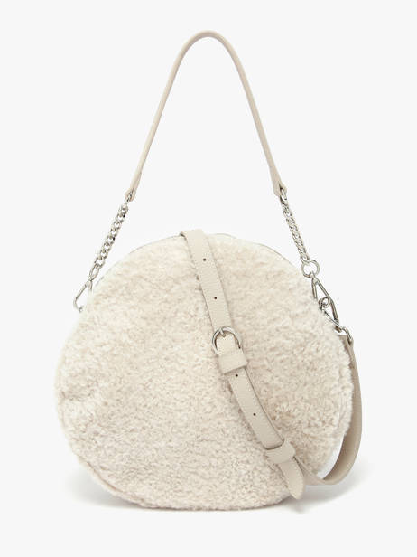 Schoudertas Anna Winter Shearling En Leder Nathan baume Beige nathan S ander zicht 4