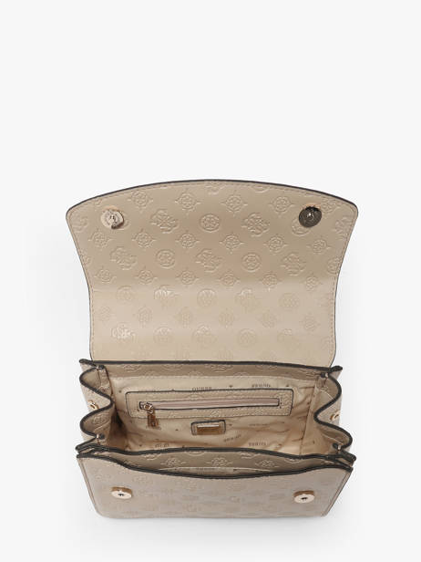 Cross Body Tas Phoebe Gerecycleerd Polyester Guess Beige phoebe PD966521 ander zicht 2