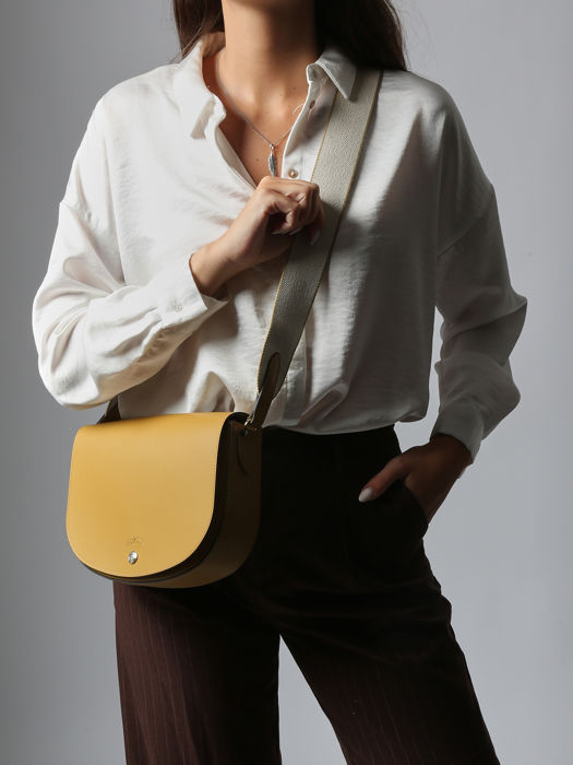 Longchamp Epure timeless Cross bodytas Geel