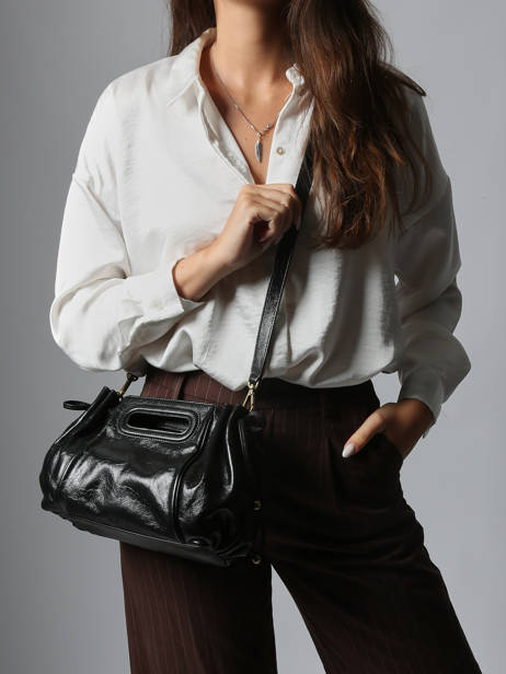 Cross Body Tas Premium Leder Gerard darel Zwart premium DCS08417 ander zicht 1