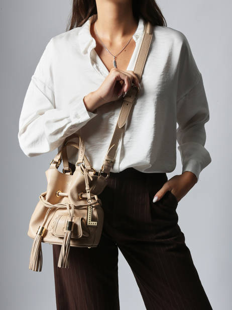Bucket Bag S Premier Flirt Leder Lancel Beige premier flirt A10109 ander zicht 1