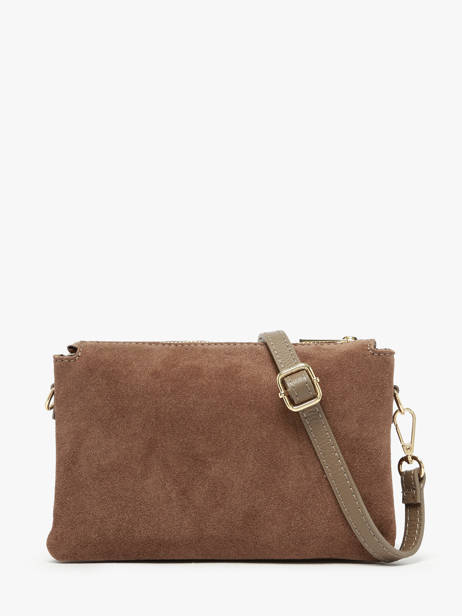 Cross Body Tas Velvet Caviar Milano Bruin velvet caviar VC24117 ander zicht 4