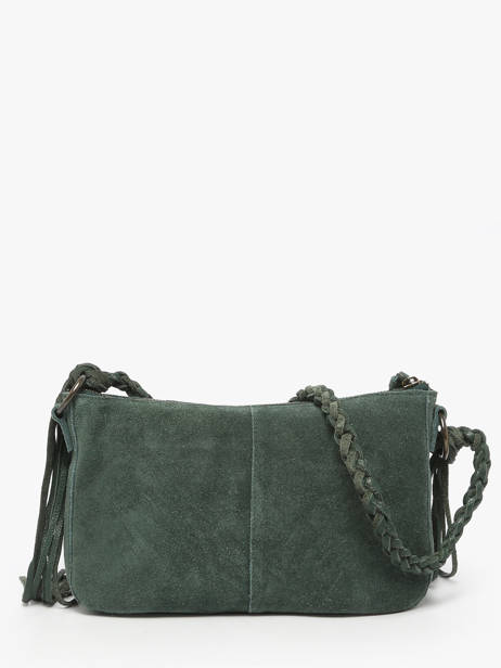 Cross Body Tas Jane Leder Pieces Groen jane 17160059 ander zicht 4
