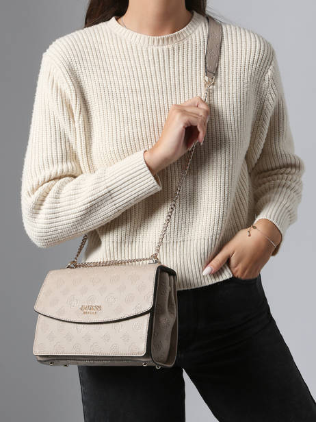 Cross Body Tas Phoebe Guess Beige phoebe PD966521 ander zicht 1