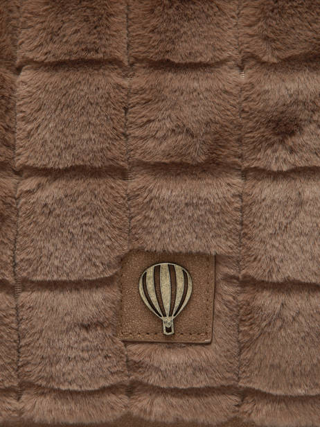 Cross Body Tas Quadri Le voyage en panier Bruin quadri AHP272 ander zicht 3