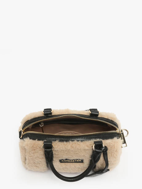 Cross Body Tas Moumoute Lancaster Beige moumoute 53 ander zicht 3