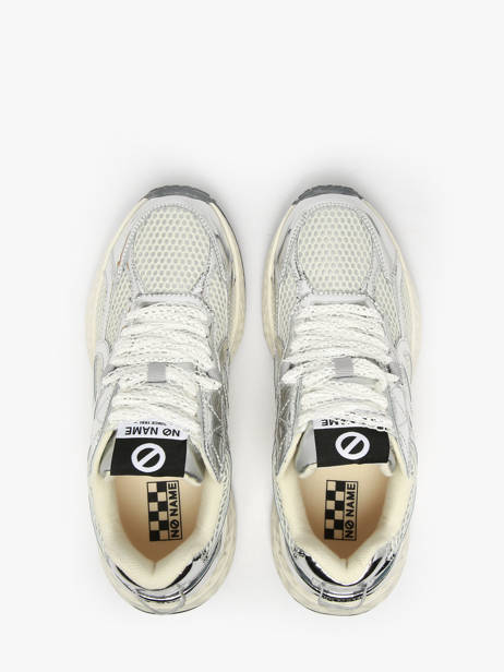 Boots Uit Leder No name Zilver women CRDD04AL ander zicht 3