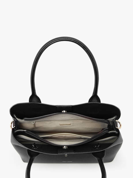 Handtas Saffiano David jones Zwart saffiano CM7744 ander zicht 2