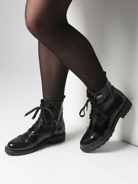 Stadsschoenen Uit Leder Myma Zwart women 8607 ander zicht 1