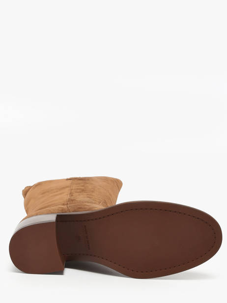 Laarzen Met Hak Uit Leder Alpe Bruin women 53541103 ander zicht 4