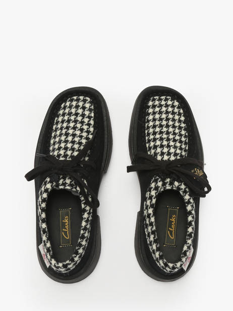 Derby Veterschoenen Uit Leder Clarks Zwart women 26184945 ander zicht 3