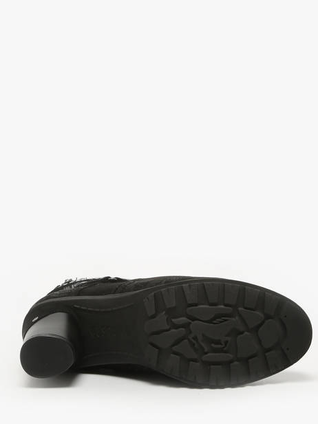 Enkellaarsjes Met Hak Mustang Zwart women M0162009 ander zicht 4