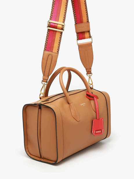 Bowlingtas M Bcbg Leder Lancel Bruin bcbg A13690 ander zicht 2