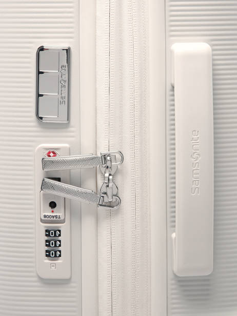 Uitbreidbare Harde Reiskoffer Image Samsonite Beige image 154693 ander zicht 1