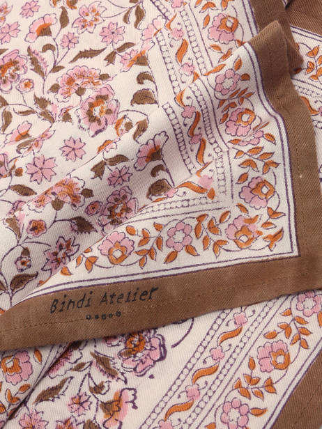 Foulard Bindi atelier Veelkleurig floral FL ander zicht 1