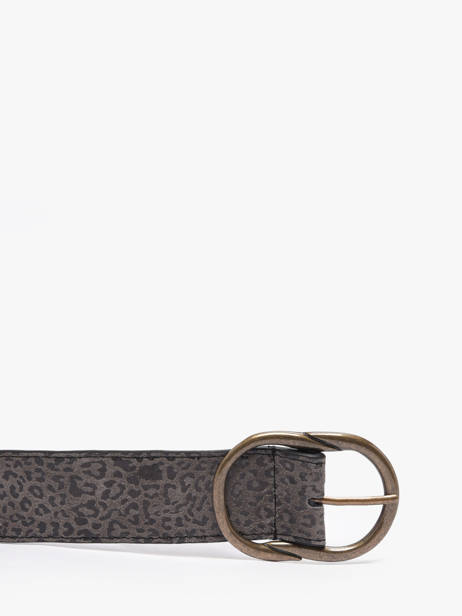 Damesriem Leder Pieces Grijs laura 17125486 ander zicht 1