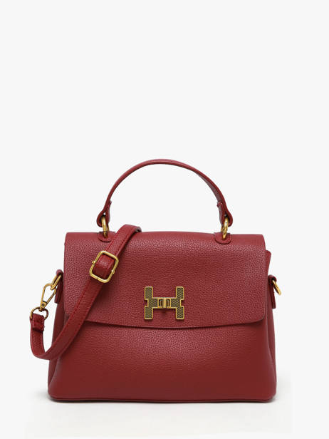 Cross Body Tas Grained Miniprix Rood grained DQ8688