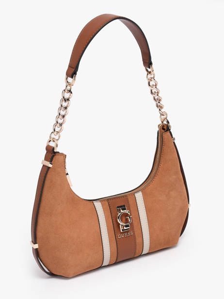 Schoudertas Erenia Leder Guess Bruin erenia SB783818 ander zicht 1
