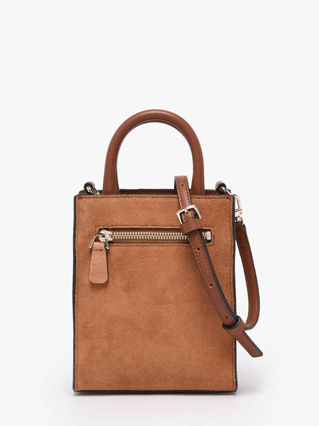 Cross Body Tas Erenia Leder Guess Bruin erenia SB783875 ander zicht 4