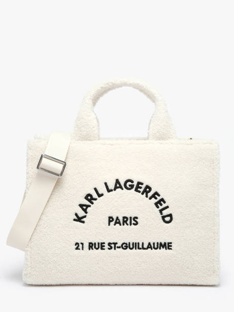 Handtas Rue St Guillaume Shearling Karl lagerfeld Beige rsg A4W50013