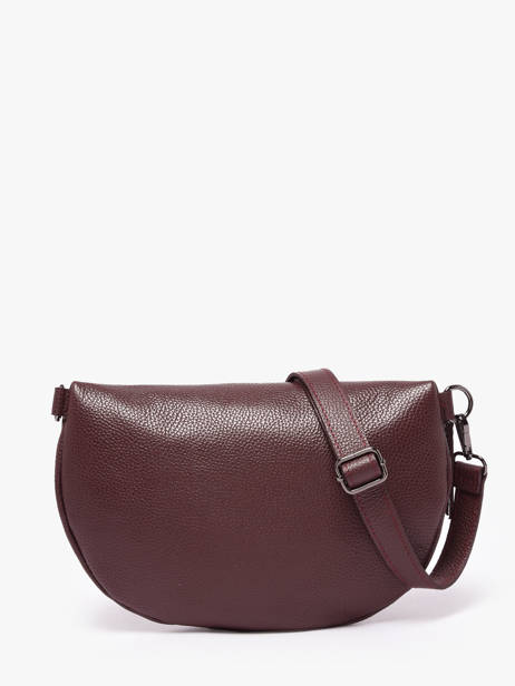 Heuptasje Caviar Leder Milano Rood caviar CA21123 ander zicht 4