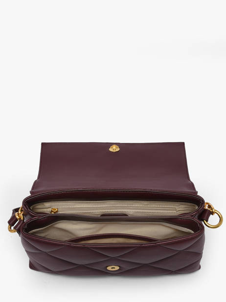 Cross Body Tas June Matelassé Laurent david Rood ld bags 885 ander zicht 2