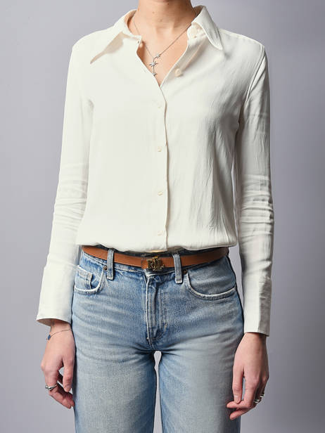 Omkeerbare Damesriem S 20 Saffiano Leer Lauren ralph lauren Bruin elmswood 12974560 ander zicht 1