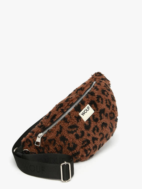 Heuptasje Wouf Bruin teddy BW250030 ander zicht 1