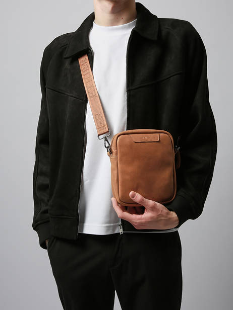 Cross Body Tas Etrier Bruin tolosa ETOL704M ander zicht 1