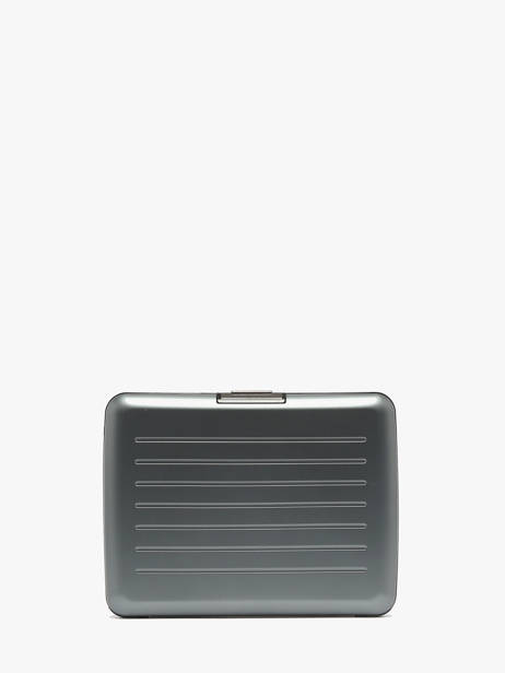 Kaarthouder Leder Ogon Grijs original ORI ander zicht 2